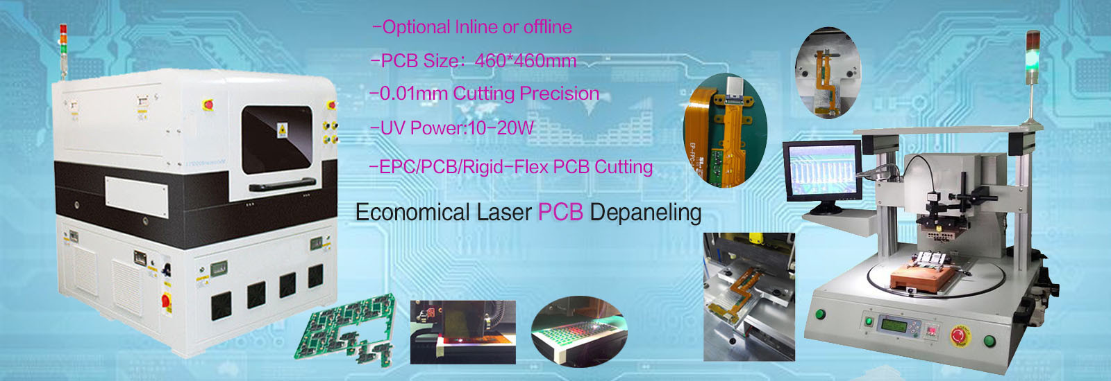 Qualität depaneling Maschine PWBs Fabrik